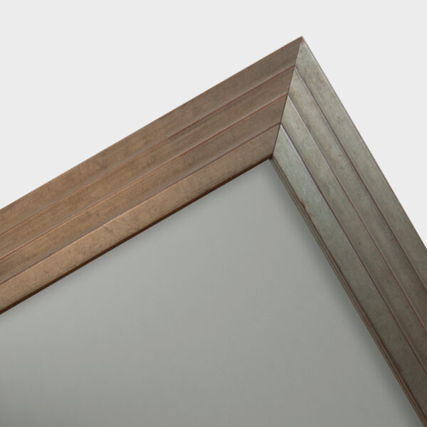 Specchiera argento con stile minimal - immagine 4