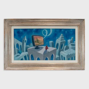 Miraggio - Opera d'arte in cornice