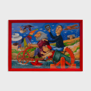 Il viaggio di Leonardo - grafica d'autore